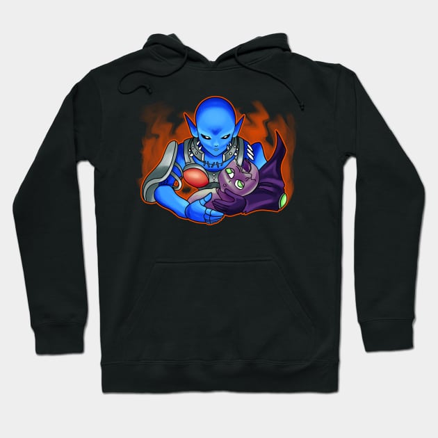 Dark Necrofear Hoodie by Orangeblitz